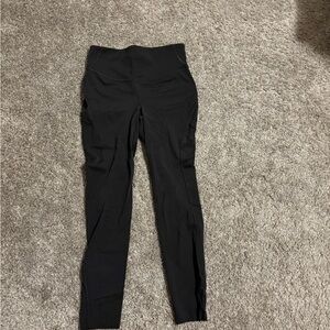 Lululemon Women's Grey High-Waisted Leggings